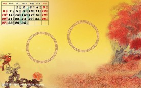 2010年古典台历 06月