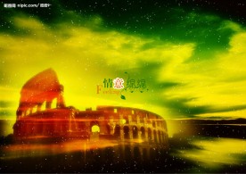 情意绵绵婚纱模板6