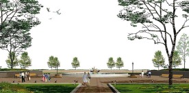 广场绿化环境设计087