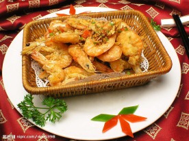 油炸大虾
