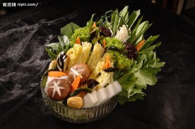 田园蔬菜拼盘