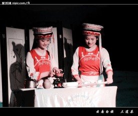 原创摄影 云南白族三道茶 茶艺表演
