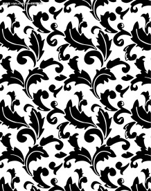 装饰花纹树枝花