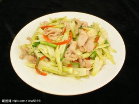 青笋炒肉