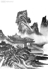 山水画谱