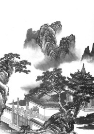 山水画谱