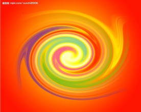 七彩旋涡