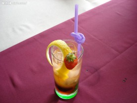 草莓果茶