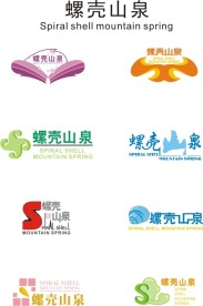 螺壳山泉房地产LOGO设计