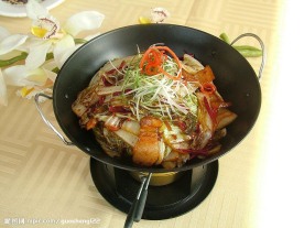 干锅娃娃菜
