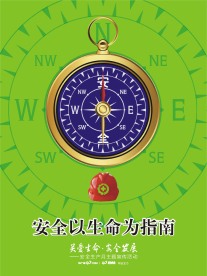 安全生产月宣传海报03
