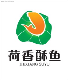 荷香酥鱼LOGO方案二