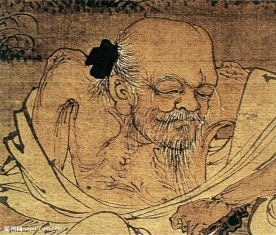 国画 人物 笑脸