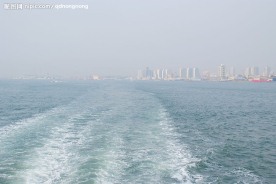 青岛外拍坐轮渡随拍青岛远景