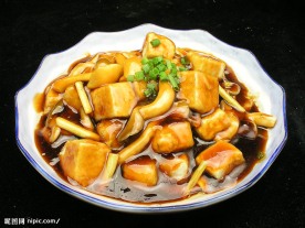 双菌烧豆腐