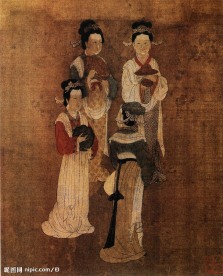 中国画 人物 美女