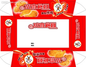 炸鸡包装图