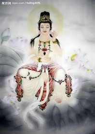 荷花观音