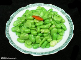 蒜香蚕豆米