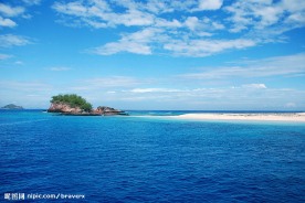 大海岛屿