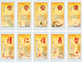 德能勤绩廉与仁义礼智信