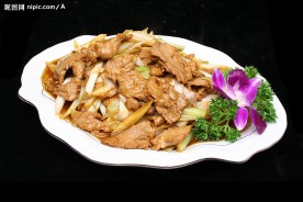 葱爆驴肉