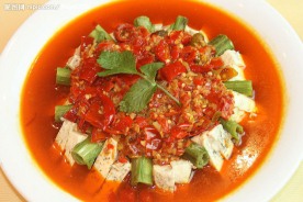 剁椒蒸臭豆腐
