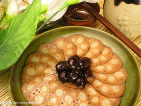 蜜汁糯米藕