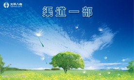 保险公司职场展板（原创）