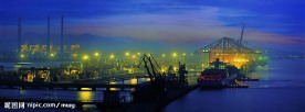北仑港夜景