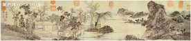 林榭煎茶图