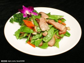 豆角炒肉