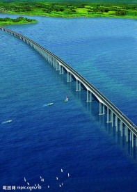 崇启大桥效果图
