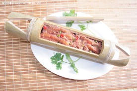 竹筒粉蒸肉
