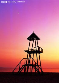 海边黄昏