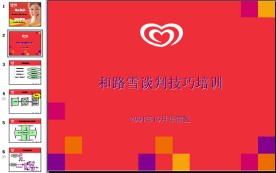 和路雪谈判技巧培训PPT