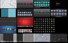 17款flash按钮与菜单源文件素材