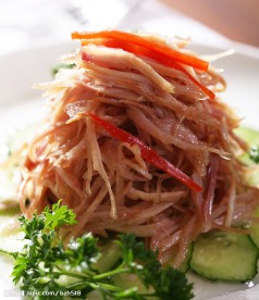 粤菜 美食 鸡丝 冷菜