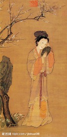 梅花仕女