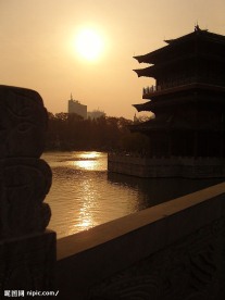 太阳落山