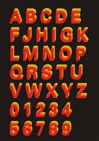 英文字母 数字
