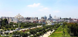 晋江市市区全景图