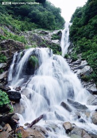 溪水 瀑布 涌泉 流水 山泉