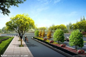 道路桥梁景观效果图设计