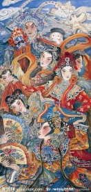 京剧水墨