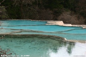九寨沟的湖