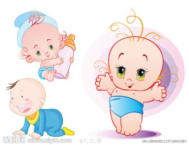 可爱的婴儿
