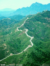 司马台长城 绿色风景