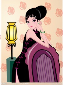 中国风 旗袍美女