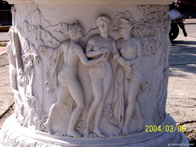 欧式人体浮雕喷泉